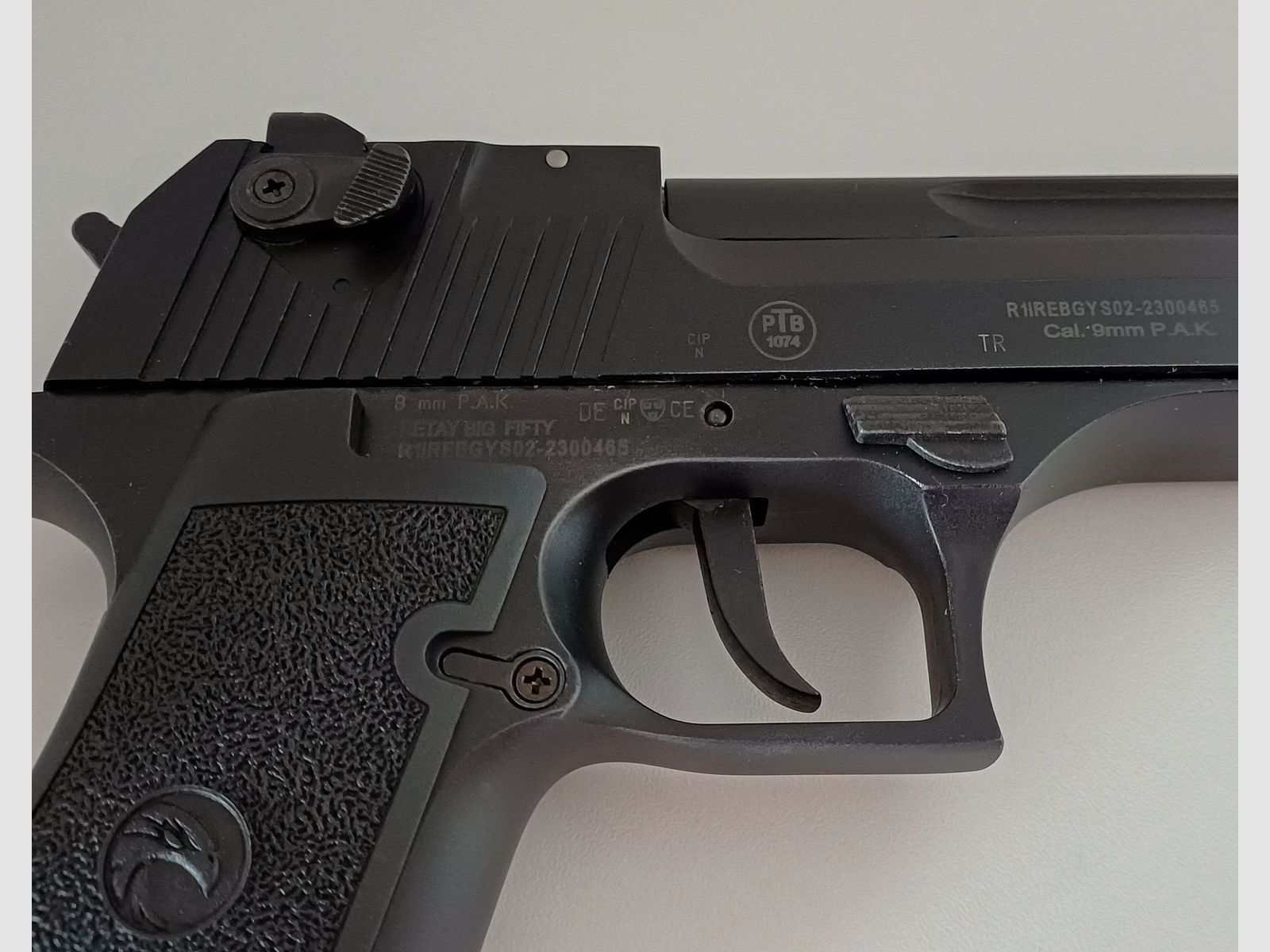 Pistolet d'alarme RETAY Big Fifty Ptb 1074 noir