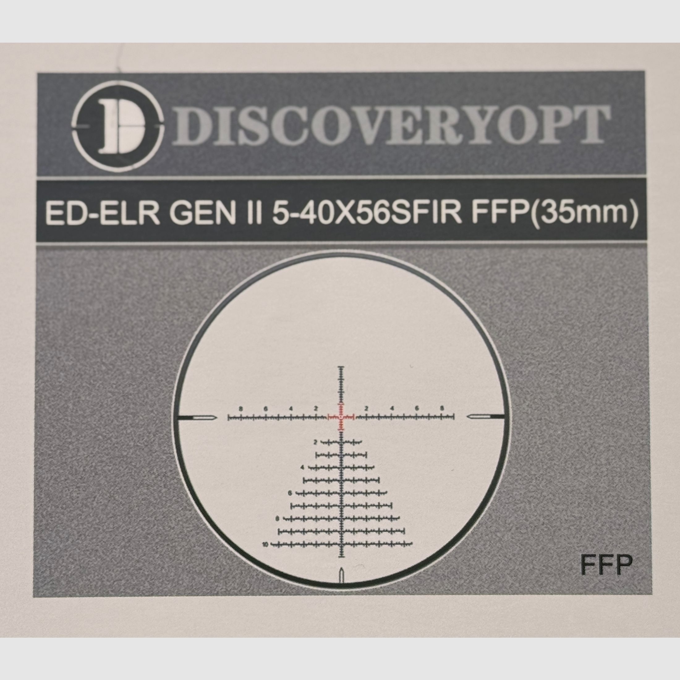 Discovery Optik ED-ELR GEN II 5-40X56SFIR FFP-MRAD, Bild 2 von 5