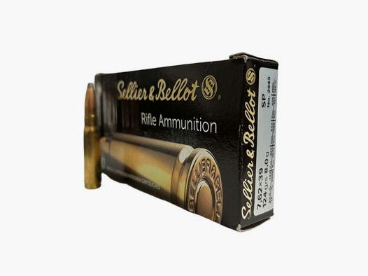 S&B Munition 7,62x39 SP 8,0g/124gr