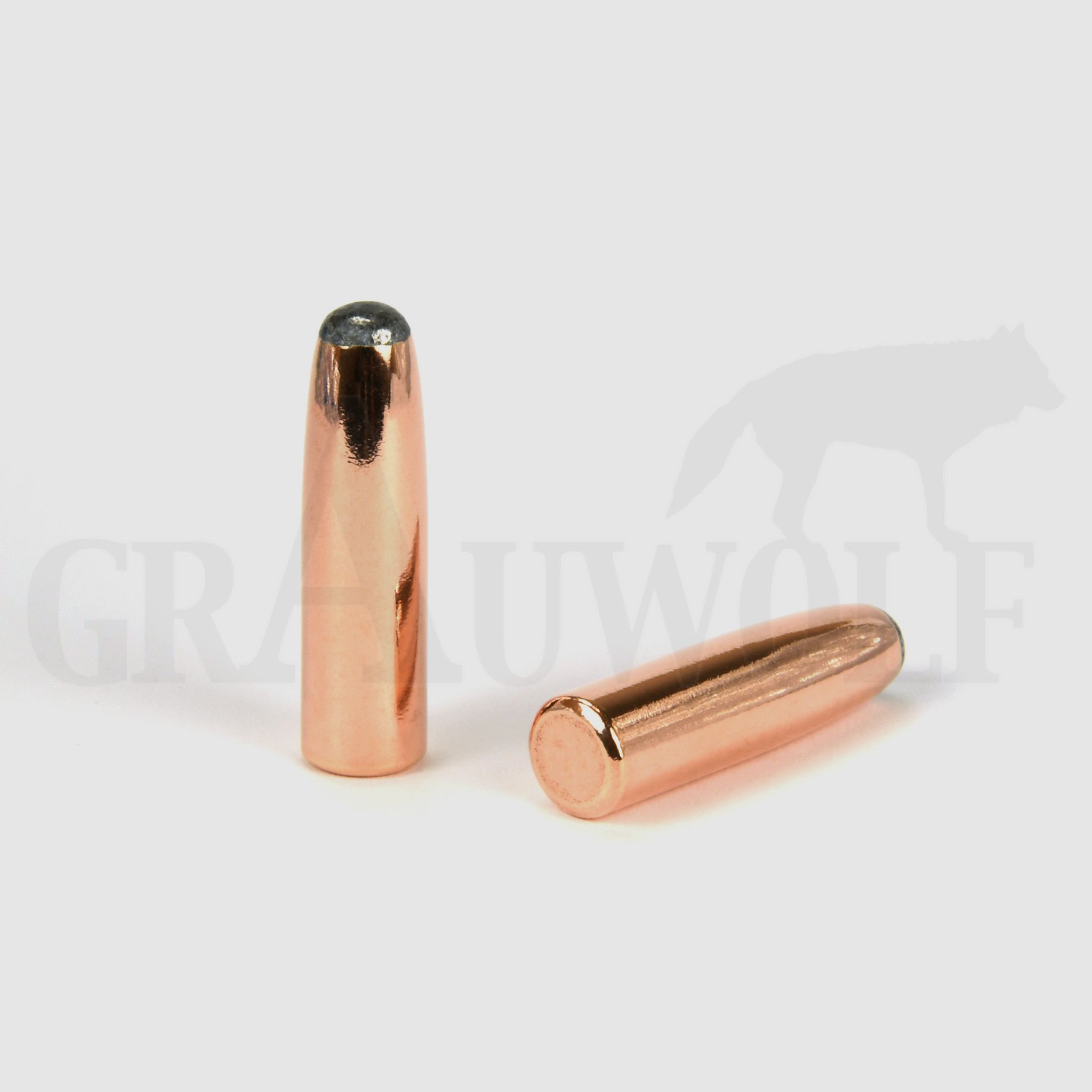 .325 / 8,26 mm 196 gr / 12,7 g Degol Starkmantel Verbundkern Rundkopf Geschosse 50 Stück