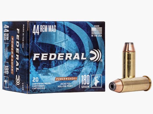 Federal Power-Shok .44 Rem. Mag. 180GR JHP 20 Patronen