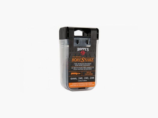 BORE SNAKE BARREL CLEANER BOX CAL 6 MM /243