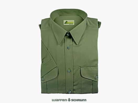 Skogen Hemd Hunter Kurzarm Oliv
