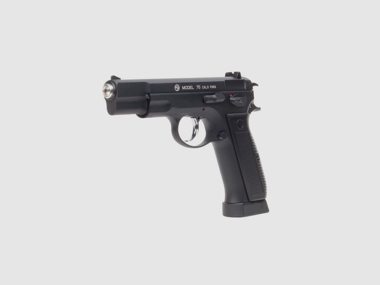 CZ 75 Schwarz 4,5mm BB Druckluft Co2 BlowBack, Bild 3 von 10