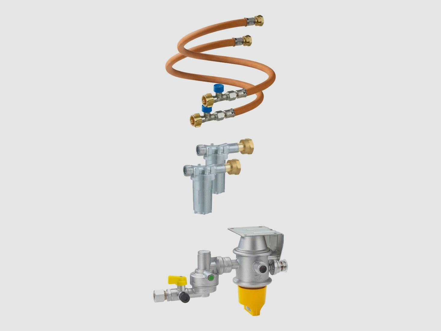 Sicherheits-Gasdruck-Regelanlage Caramatic DriveTwo Set, vertikal, Bild 7 von 10