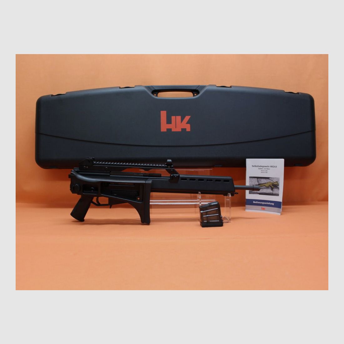 Heckler&Koch Ha.Büchse .223Rem Heckler&Koch HK243 S SAR Schwarz System H&K G36/ Klapp-Schulterstütze