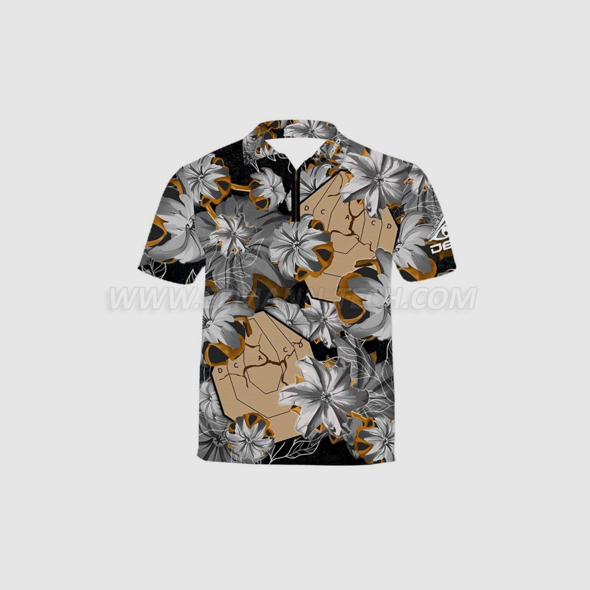 DED Black Bullet Floral IPSC Target T-Shirt, rozmiar: XL, Nazwa własna: Brak nazwy, Typ odzieży: Dzieci, zdjęcie 1 z 3