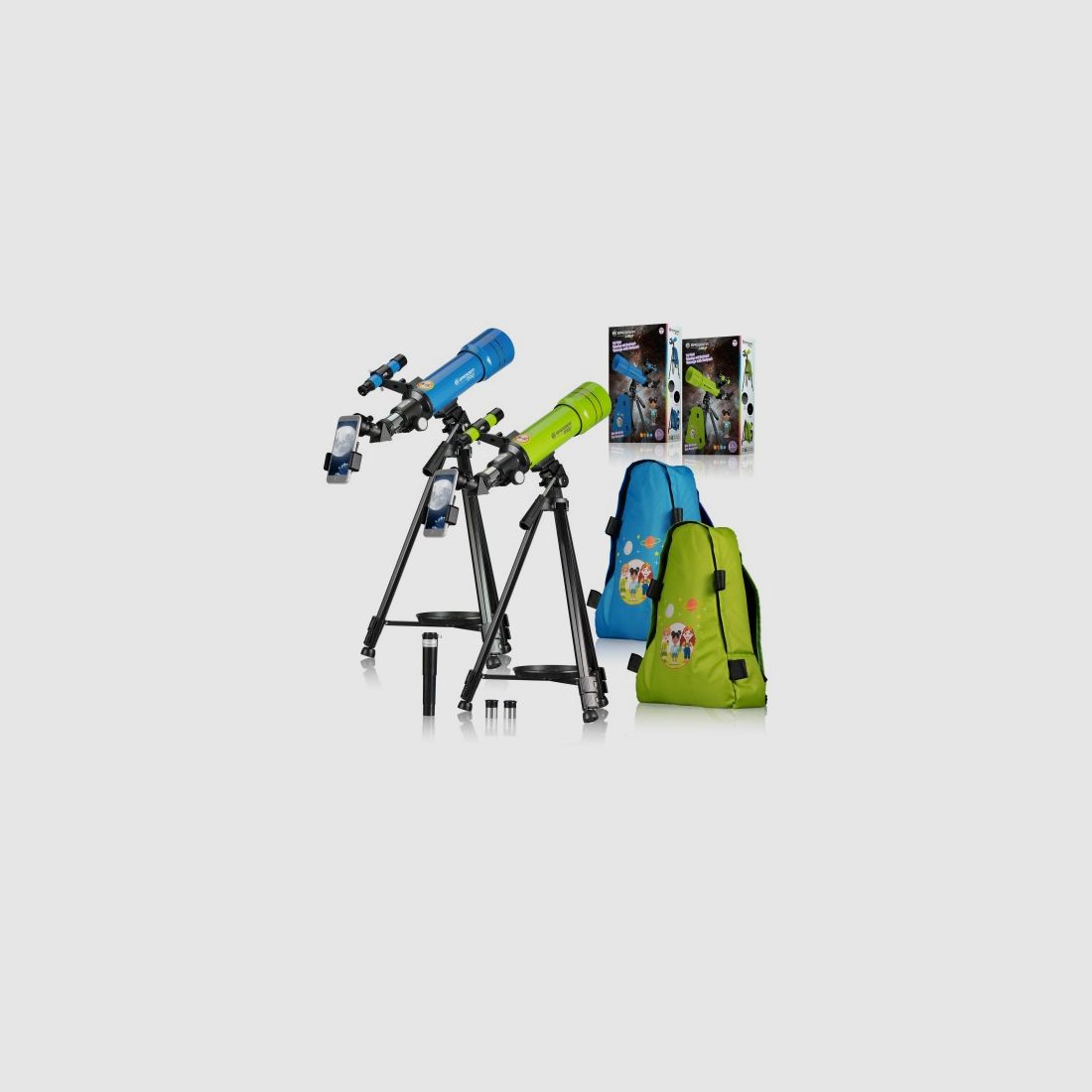 Refraktor-Teleskop BRESSER JUNIOR 70/400 mit Rucksack, Bild 3 von 5
