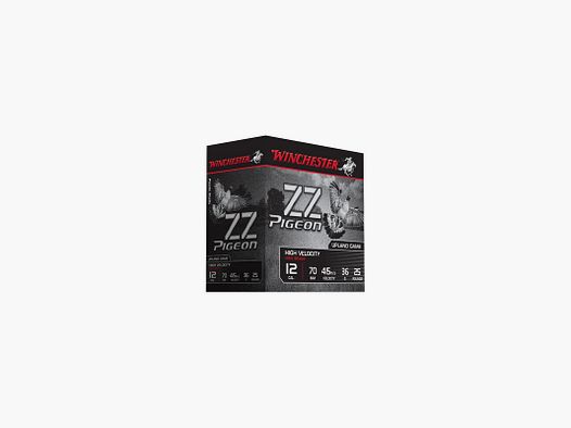 SCATOLA DA 25 PATRONI WINCHESTER ZZ PICCIONI CALIBRO 12 - 36 G - BJ - PB 7.5