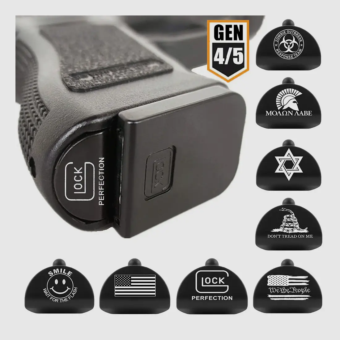 Personalisierter Plug Glock Gen 1-5, Bild 1 von 11
