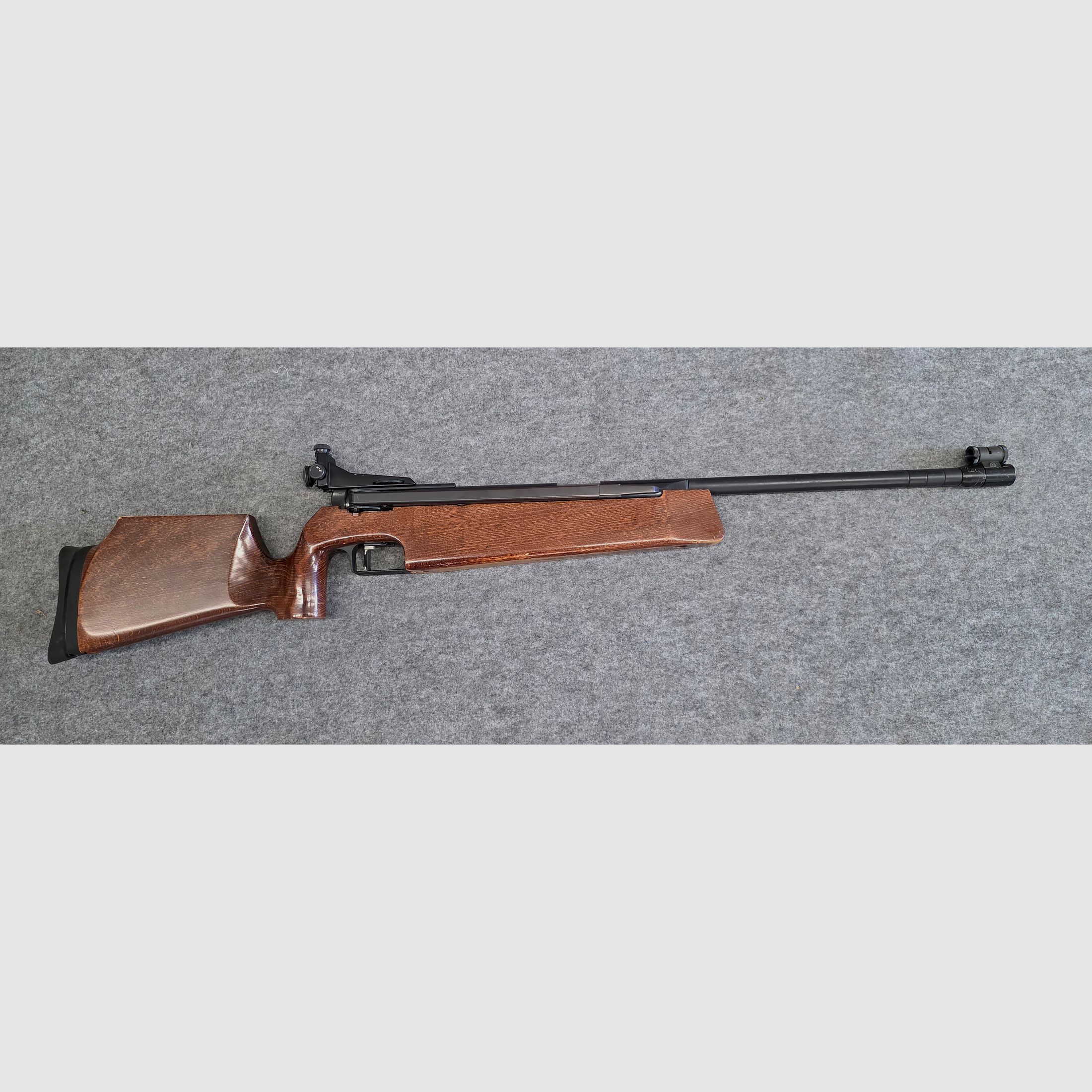 Match air rifle side cocking Diana Mod. 75 U T01 very rare in good condition