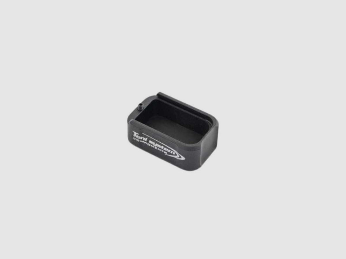 TONI SYSTEM PAD2SK Magazinboden -2 Schuss für Arsenal Firearms, Farbe: Schwarz, Bild 2 von 3