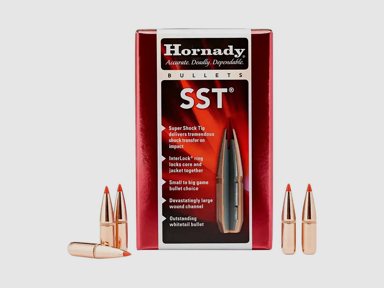 Proiettili 30 180gr SST Hornady (100 pz)