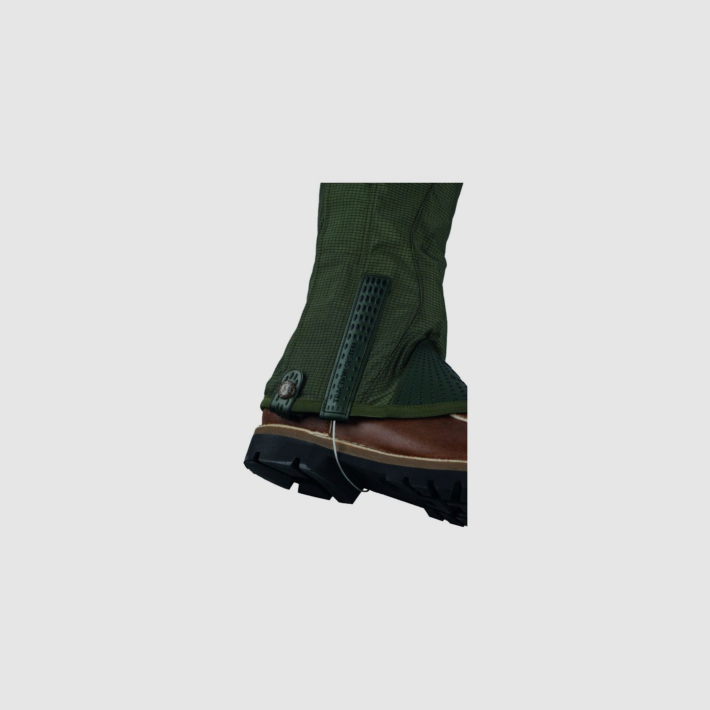 Riserva - ergonomische Gamaschen aus grünem Cordura Ripstop, Bild 2 von 6