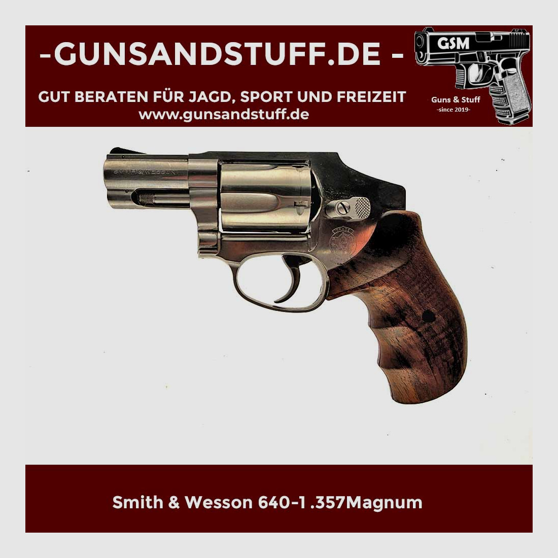 Smith & Wesson 640-1 LL 2” / 5.5cm .357 Magnum
