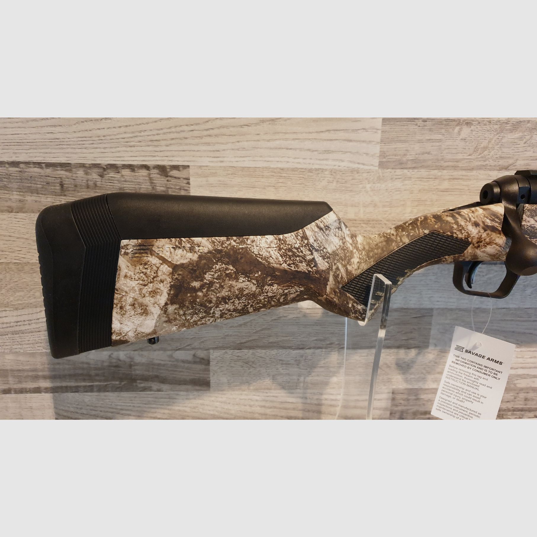 Savage 110 Predator Camo Cal. .308Win Heavy barrel fluted - Muzzle thread - New goods from specialist trade