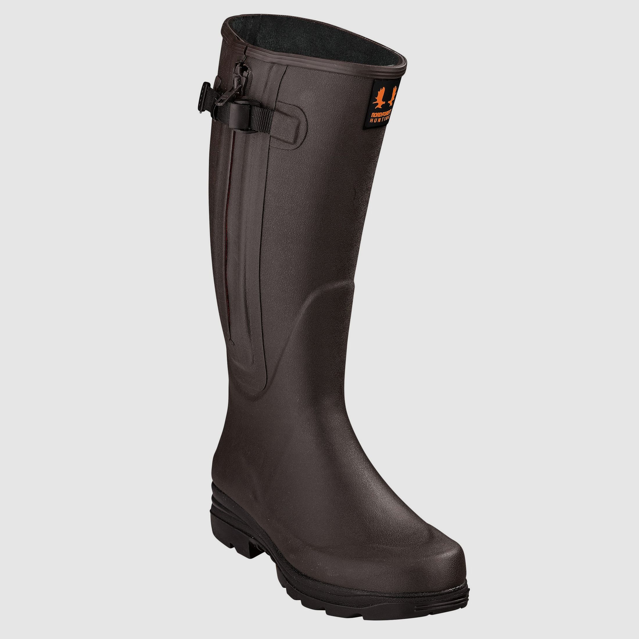 Nordforest Hunting Rubber Boots Hubertus Light Zip