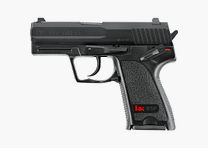 Heckler & Koch USP Compact, < 0,5 J, Federdruck