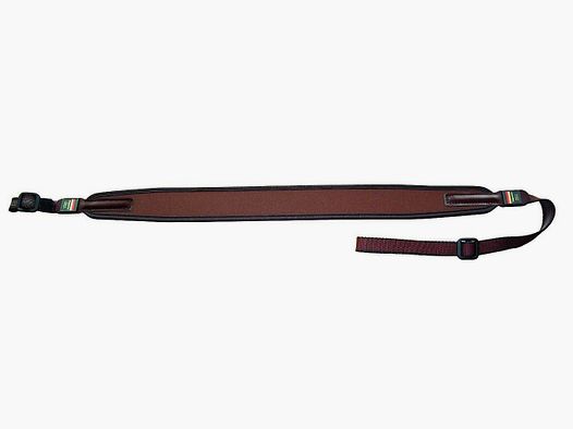 Niggeloh rifle sling made of neoprene in brown
