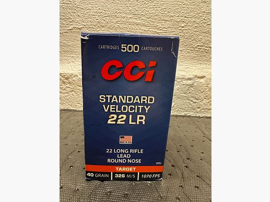 CCi  Standard Velocity 22Lr