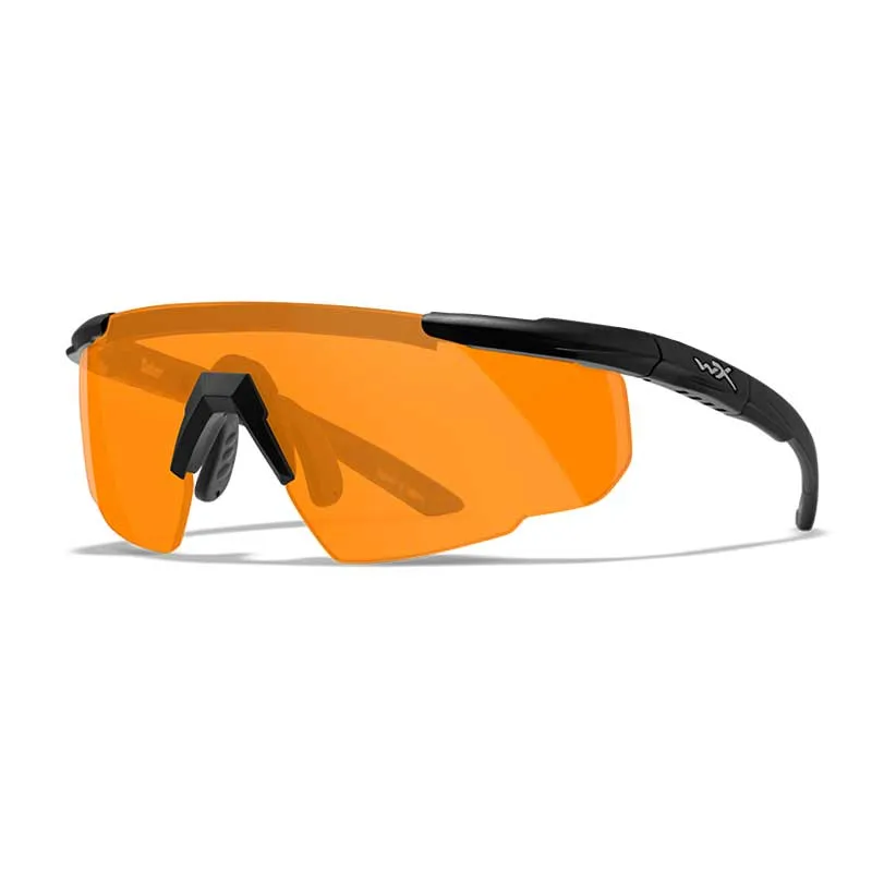 Schießbrille Wiley X SABER ADV Light Rust Matte Black Frame w/Bag - 301, Bild 1 von 4
