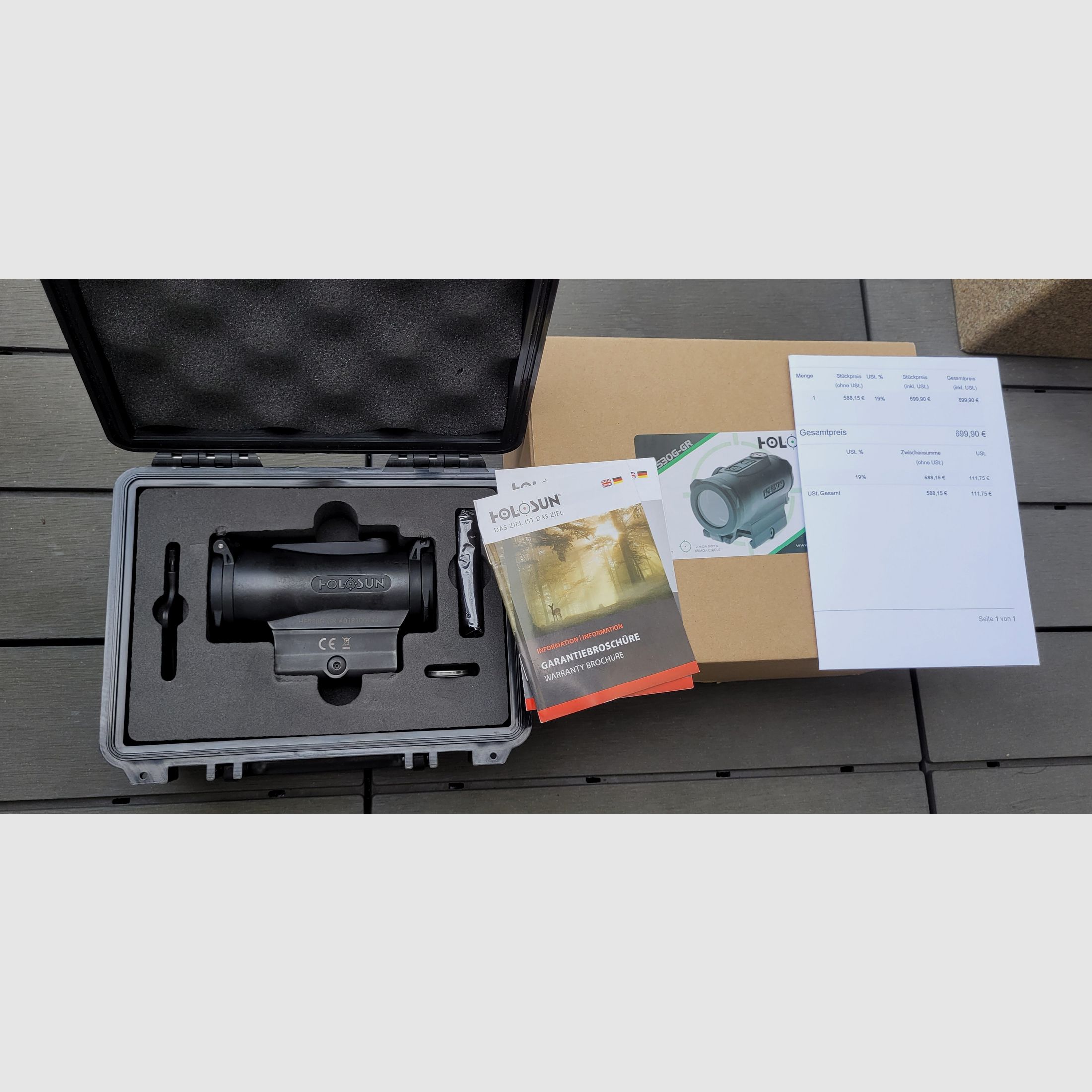 Holosun Elite HE530G-GR