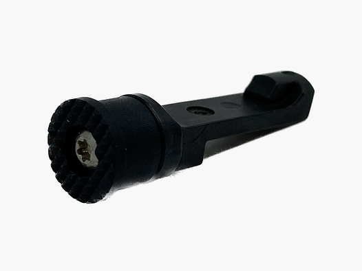 Walther magazine release button long (Black Ribbon), black made of aluminum (for all PDP/PPQ)