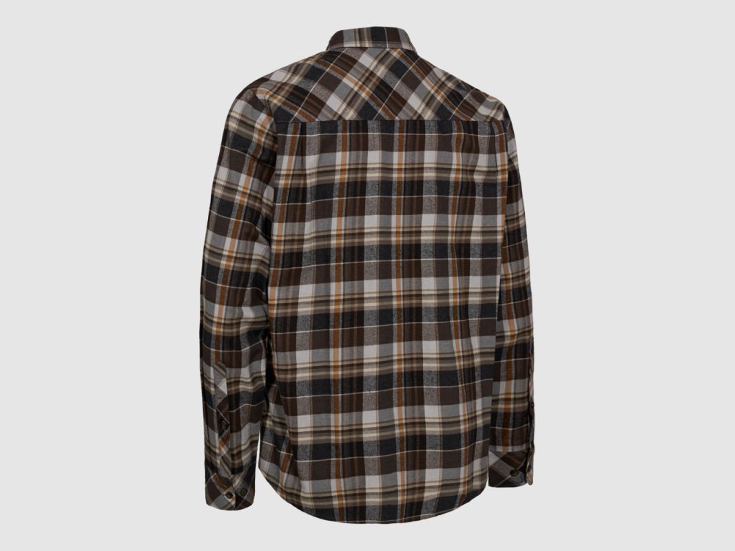 DEERHUNTER ROBERT CAMICIA MARRONE A QUADRI, immagine 2 di 2