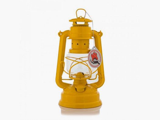 Feuerhand Sturmlaterne Signalgelb Sonderfarbe Taschenlampen