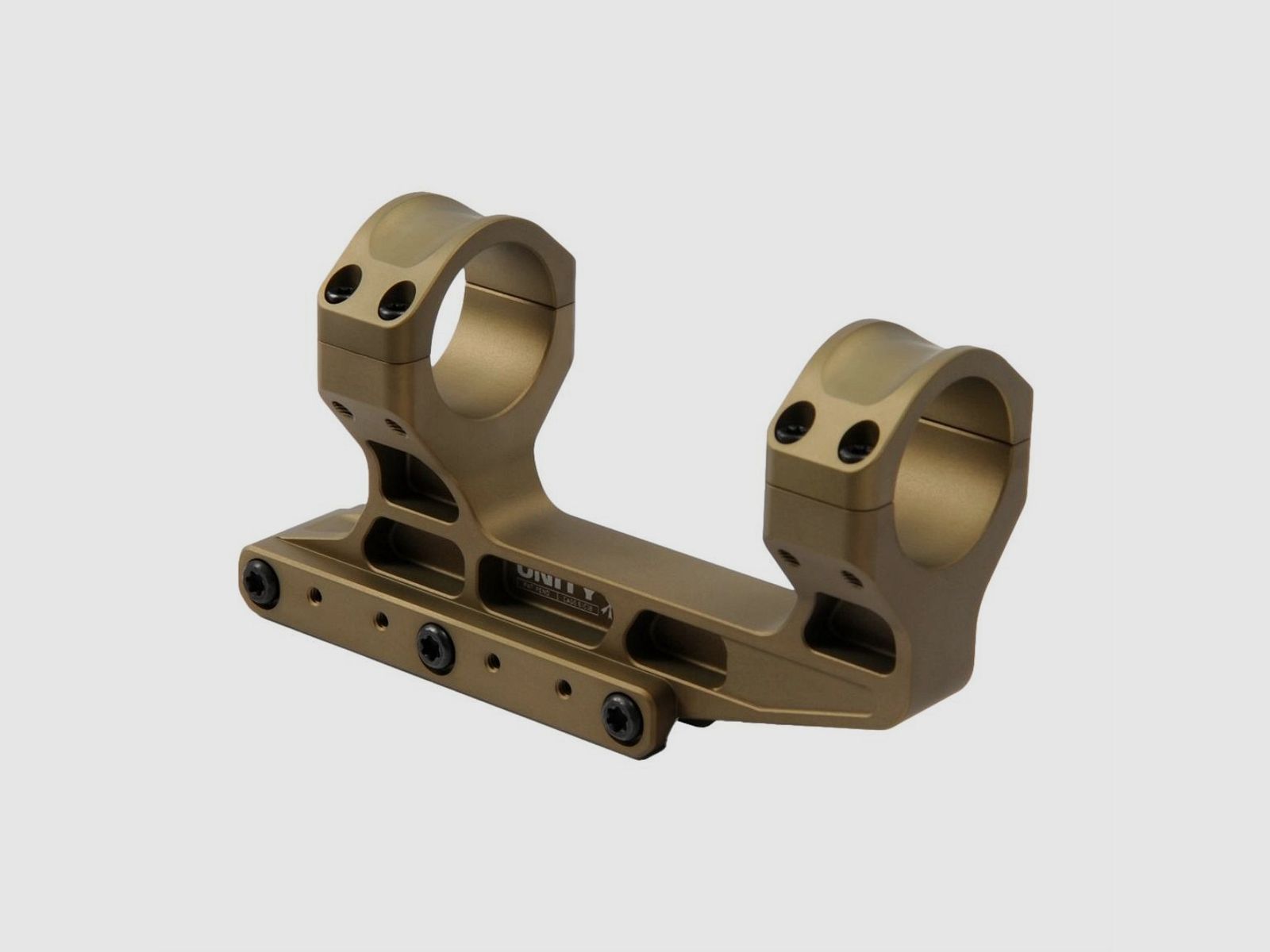 Unity Tactical FAST Scope Mount LPVO Ø34mm / 2.05″ / TAN