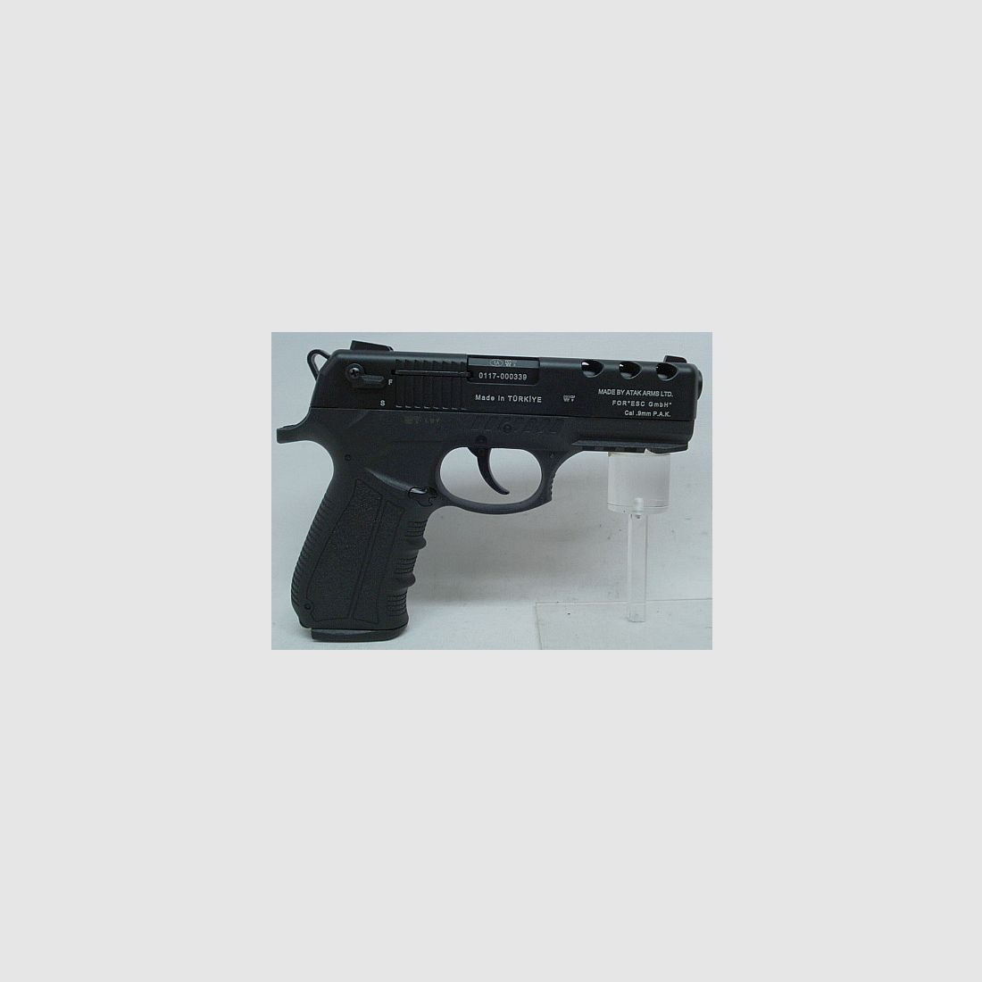 Zoraki 4918 Kal.9mm P.A.K. - Black für 18 Schuss