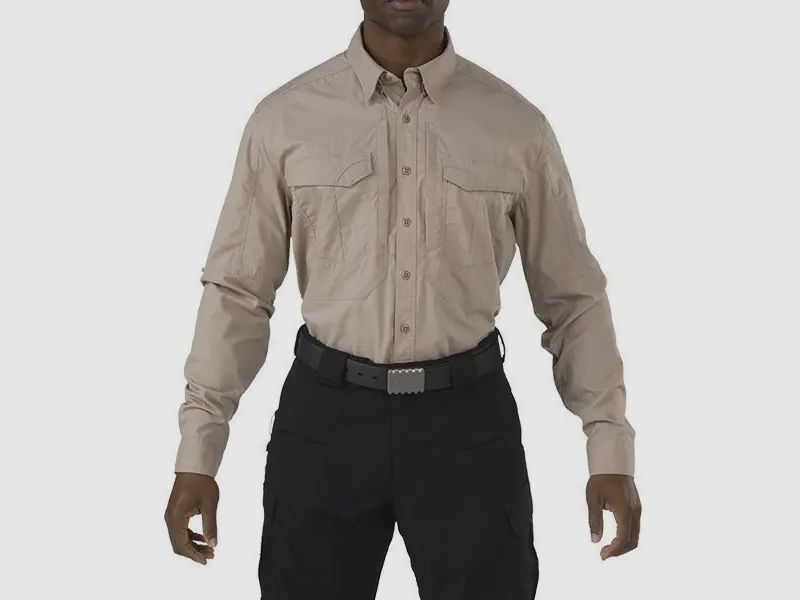 5.11 Stryke Long Sleeve Shirt (Khaki), image 2 sur 5