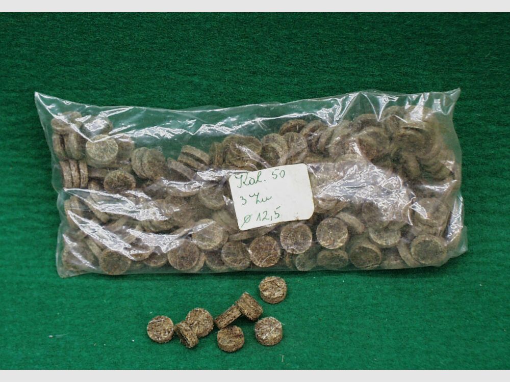 Melchior Hess Greased hard felt plugs cal. 50