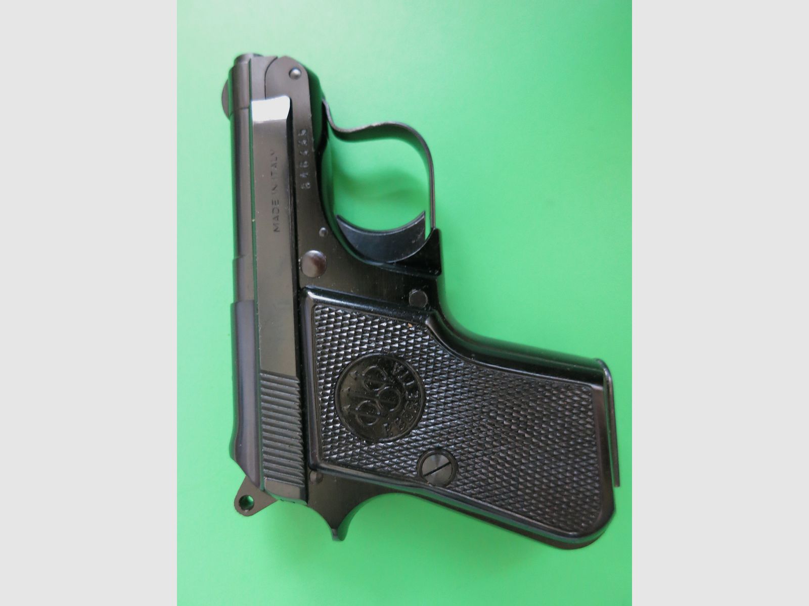 Pietro Beretta 950B półautomatyczny pistolet z łamanym lufą 6,35 Browning „MADE IN ITALY“, jak nowy #50