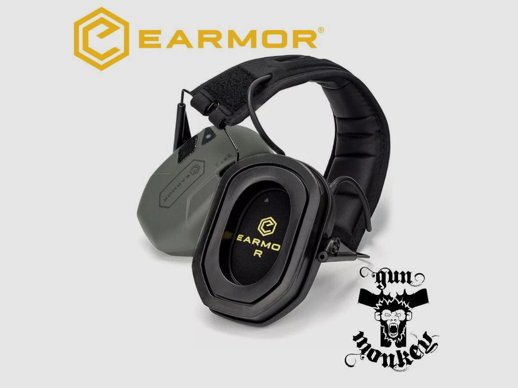 Aktywne ochronniki słuchu Earmor M300T - NRR 23 dB Foliage Green, zdjęcie 2 z 3