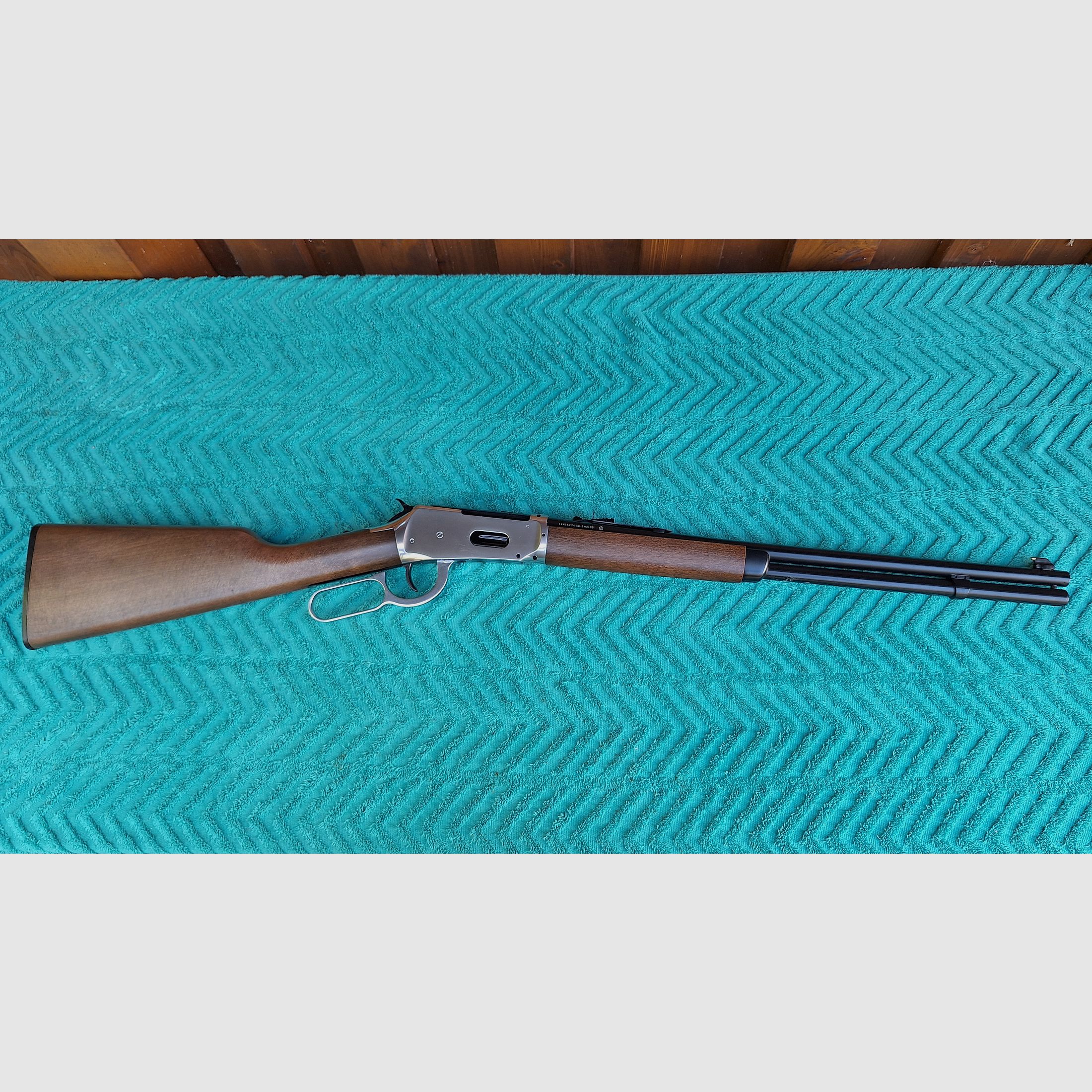 Legends Cowboy Rifle Chrom-Finish 6 mm BB Co2 rifle