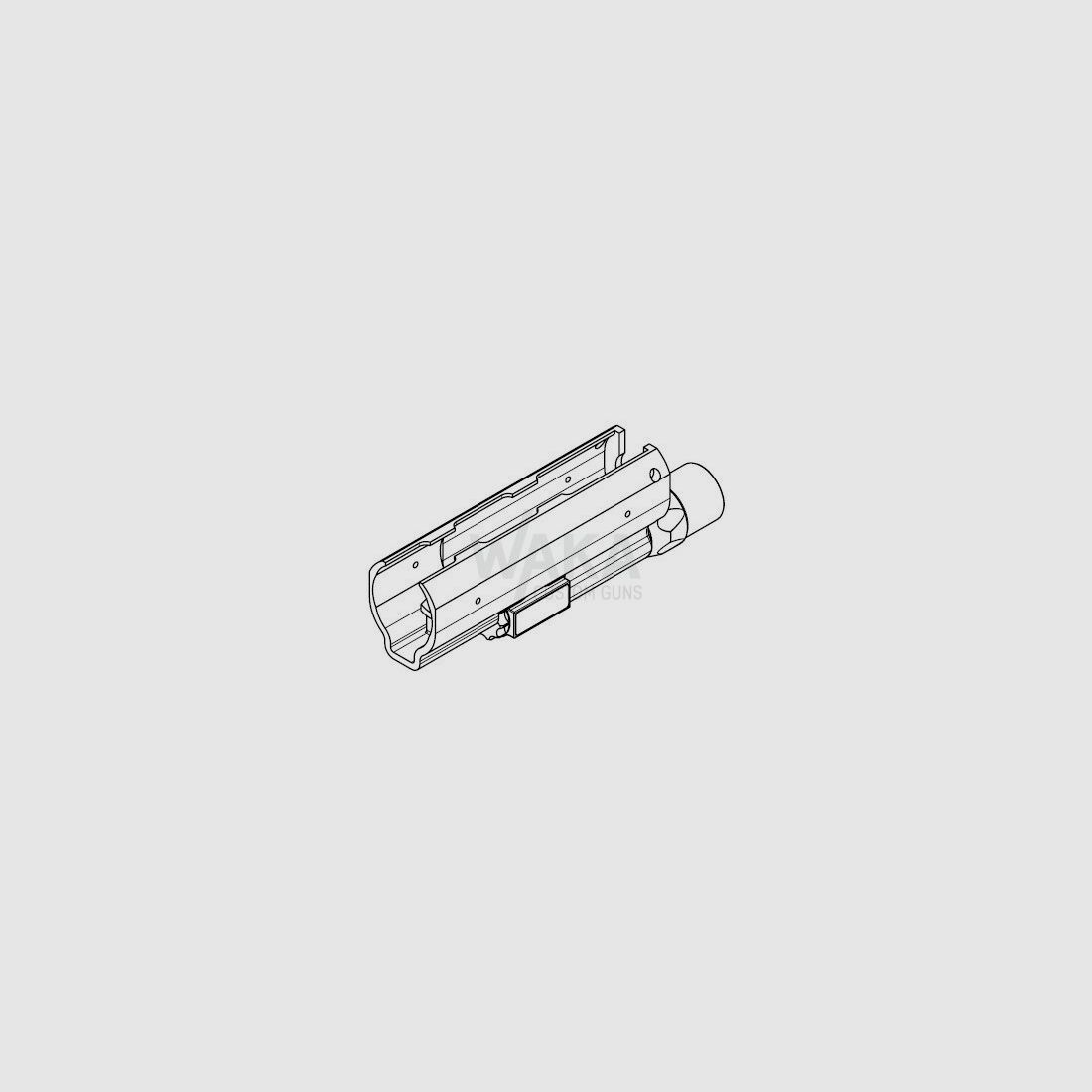 B&T protección de manos TL99 con luz LED táctica integrada y interruptor de 3 posiciones para HK MP5/SP5