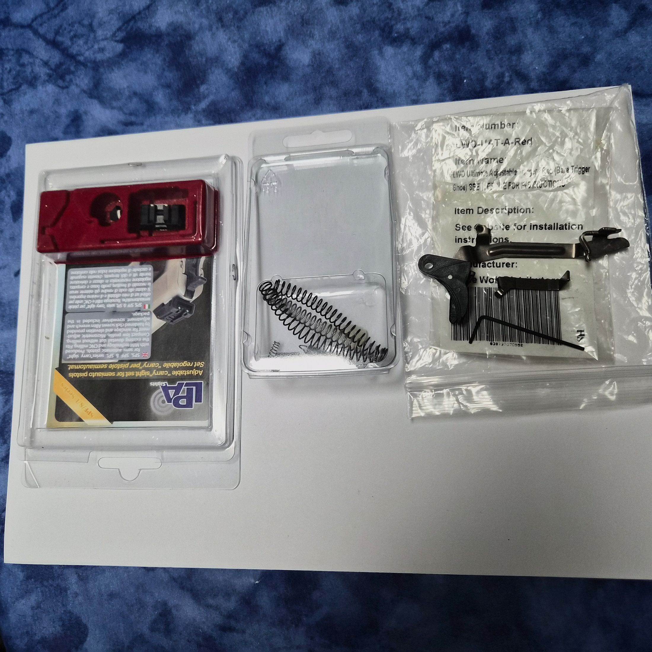 Glock 23 Gen 4 .40 S&W – set completo da competizione high-end (mirino LPA, trigger tuning, kit molle, valigetta, accessori)