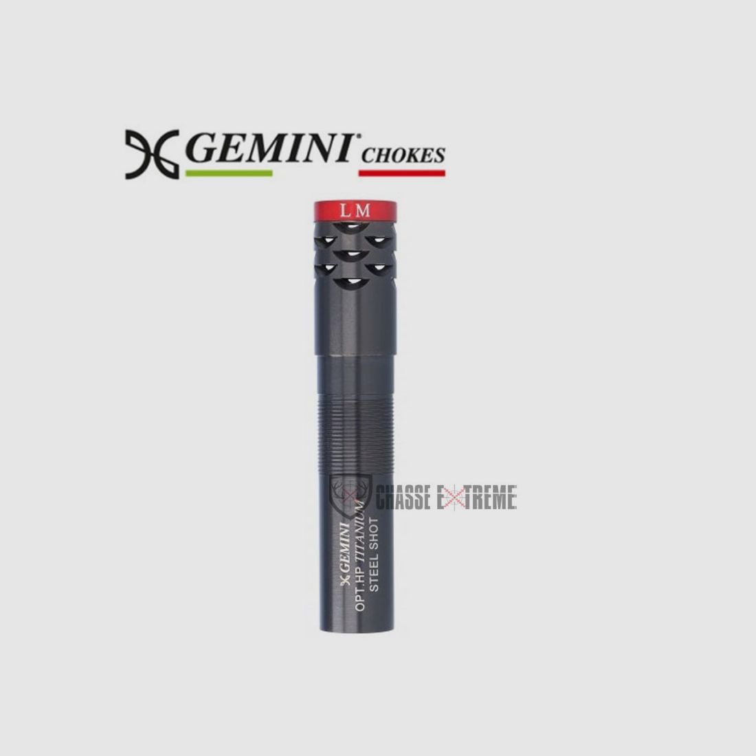 Choke GEMINI Performer +3,8cm Titanio Optima Hp Foratura 18,60 Cal 12
