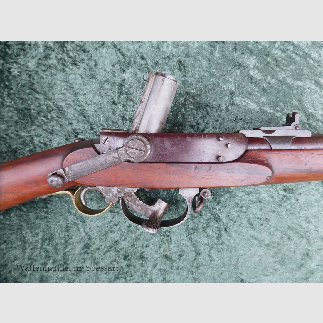 Fusil à percussion à chargement par la culasse M1846/55 Crause Herzberg pour la Norvège, image 3 sur 10