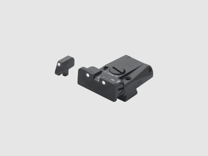 LPA SPR75CZ30 Mikrometer-Visiersatz für CZ M75 (alt) – 3-Punkt