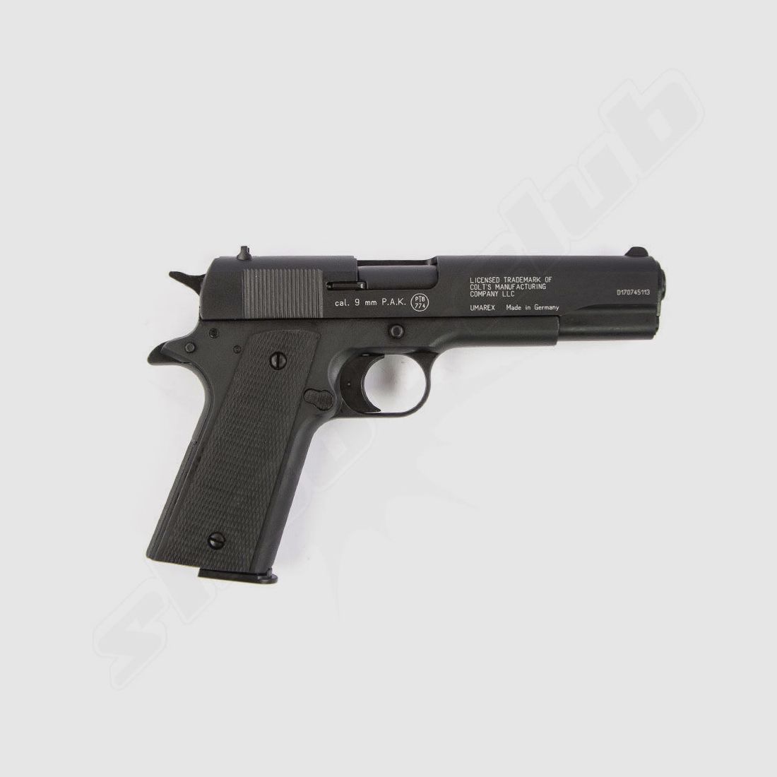 Colt Government 1911 A1 brüniert 9 mm P.A.K. + Platzpatronen