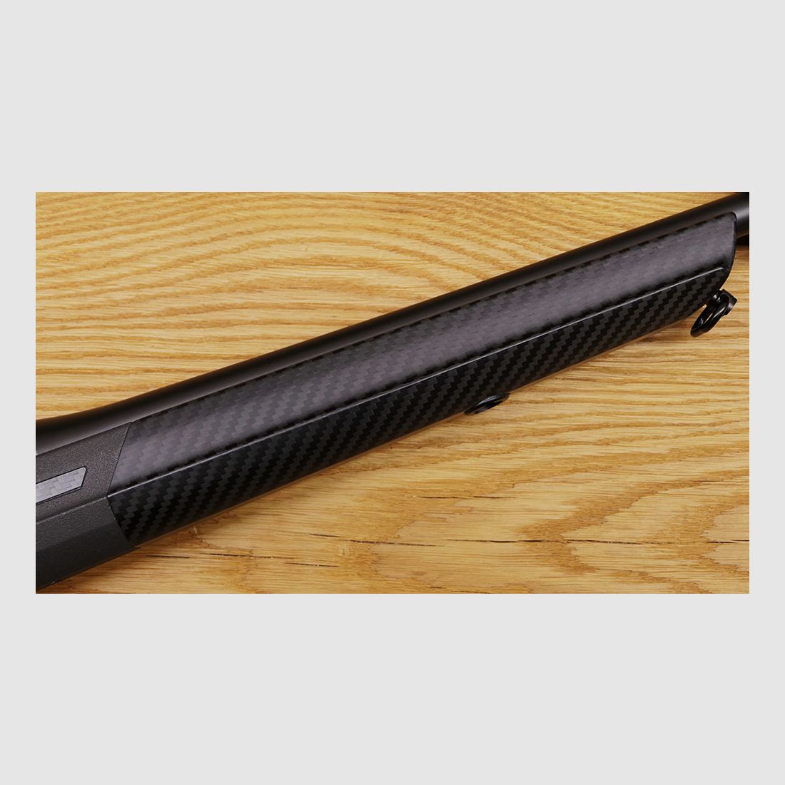 Blaser R8 with FBT carbon stock / .308 Win. / 47cm barrel length / M15x1 / FBT INCA 44Ti silencer / TOP