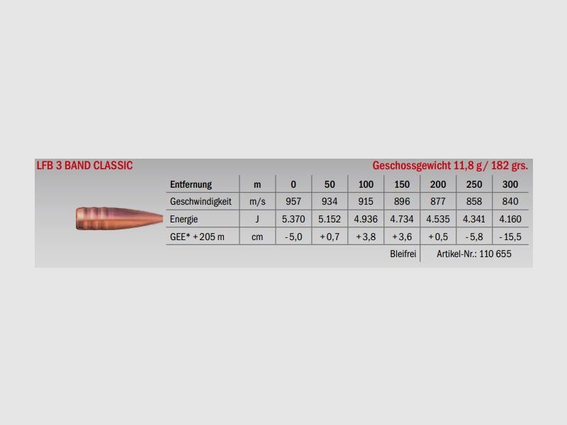 LFB 3 Band Classic .338 Blaser Mag. 11.8g, image 2 sur 2