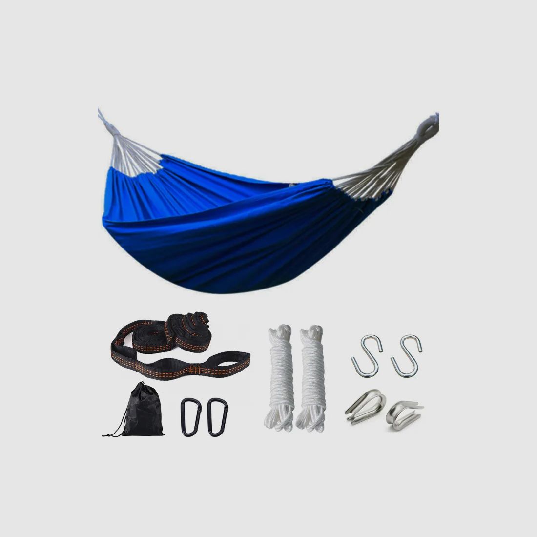 Hamac 140x200cm en bleu foncé