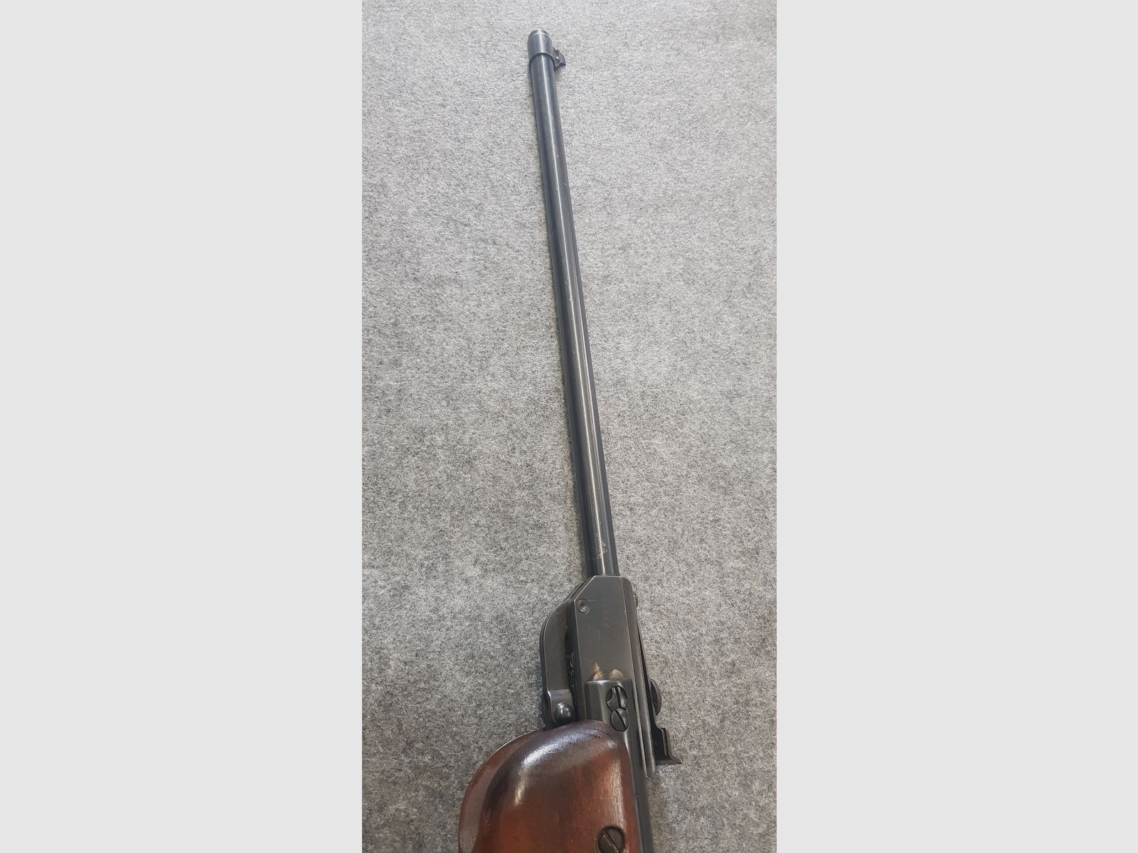 Sehr altes Walther Mod. 51 Knicker Luftgewehr mit sehr kleiner Seriennummer ohne F-Zeichen aus den 50iger Jahren cal. 4,5mm Diabolo