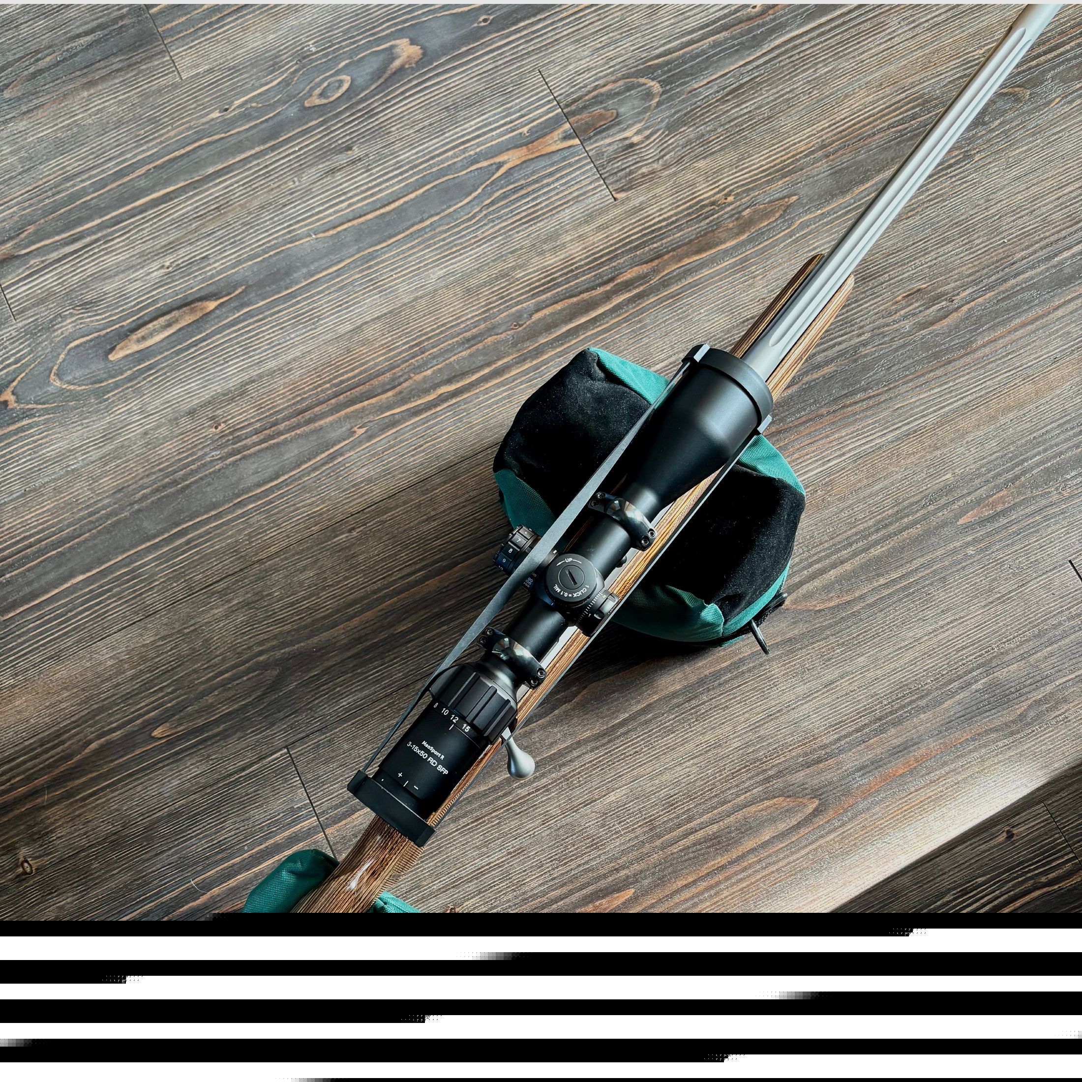 Shooting Rest rifle supports three pieces