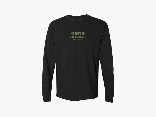 Group Instructor Long Sleeve Shirt (Black/OD Green) - GBRS Group