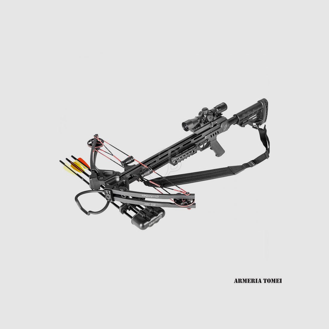 SKORPION – CROSSBOW XBC350 BK 185# + ACCESSORIES