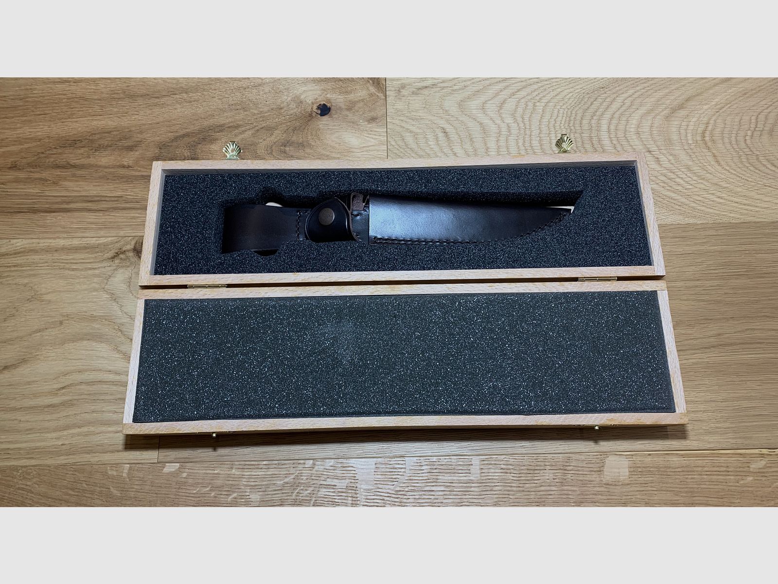 Cuchillo de caza PUMA COUGAR cuchillo de colección de madera